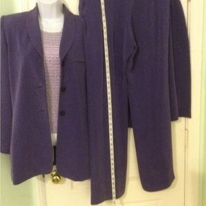 4pc Silk Beautiful purple size 10 suit
